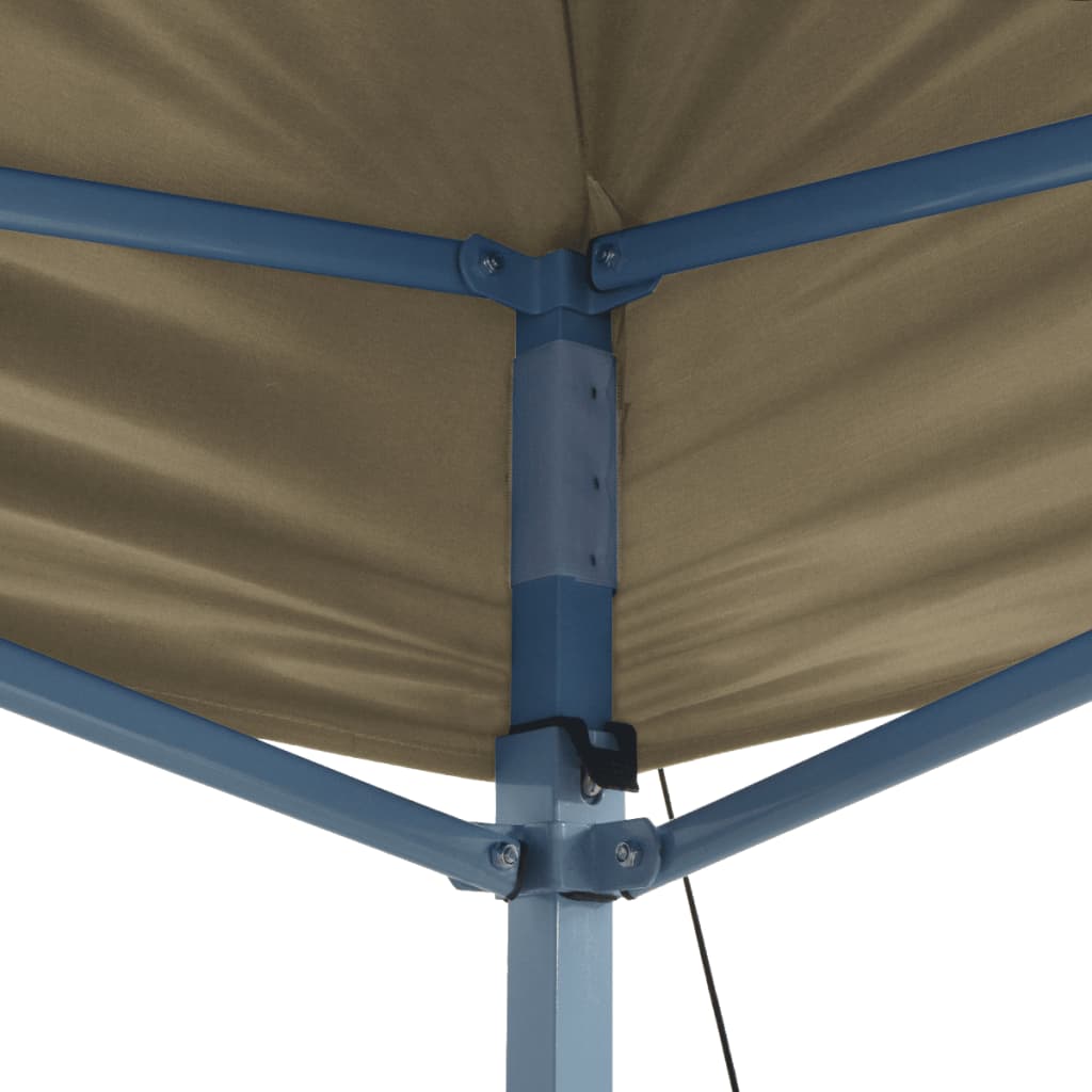 Pop-Up Hopfällbart Partytält 3X4,5 M Gräddvit