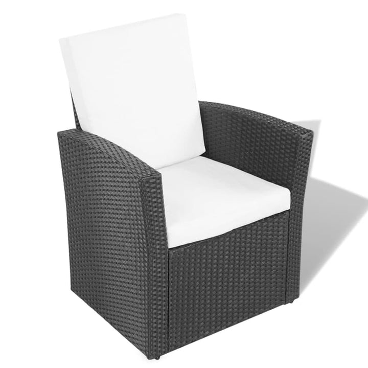 Loungegrupp För Trädgården Med Dynor 4 Delar Konstrotting