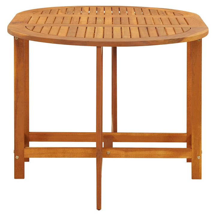 Trädgårdsbord 130X90X72 Cm Massivt Akaciaträ