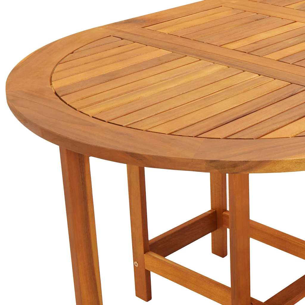 Trädgårdsbord 130X90X72 Cm Massivt Akaciaträ