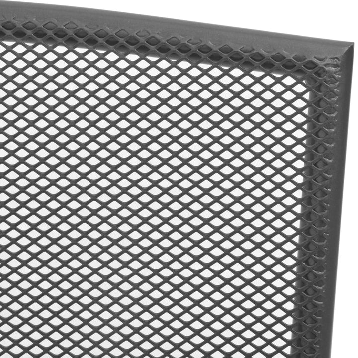 Stapelbara Trädgårdsstolar 2 St Stål Grå