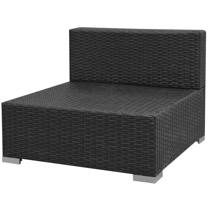 Loungegrupp Med Soltak 7 Delar Konstrotting