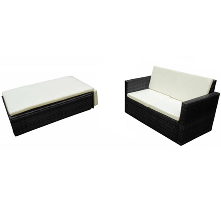 Loungegrupp Med Dynor 2 Delar Konstrotting