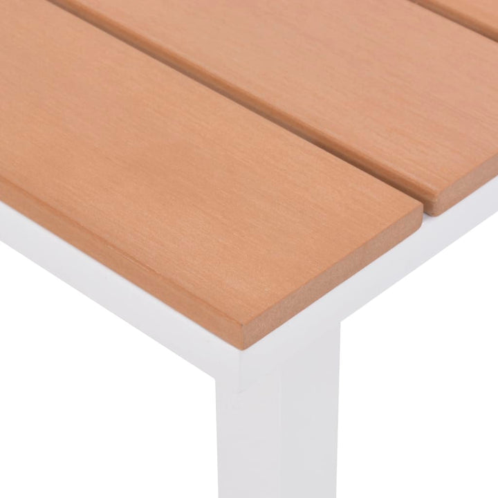 Solsäng Aluminium Wpc Brun