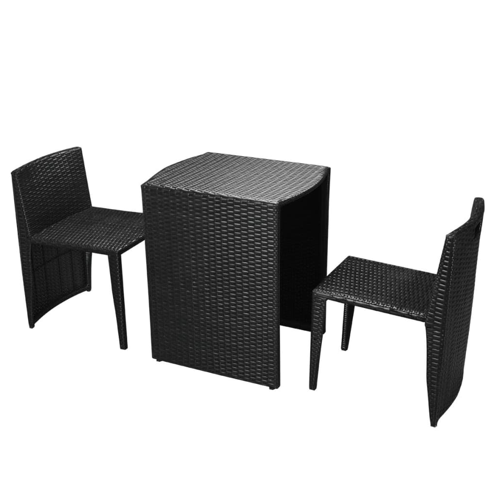 Cafégrupp Med Dynor 3 Delar Konstrotting