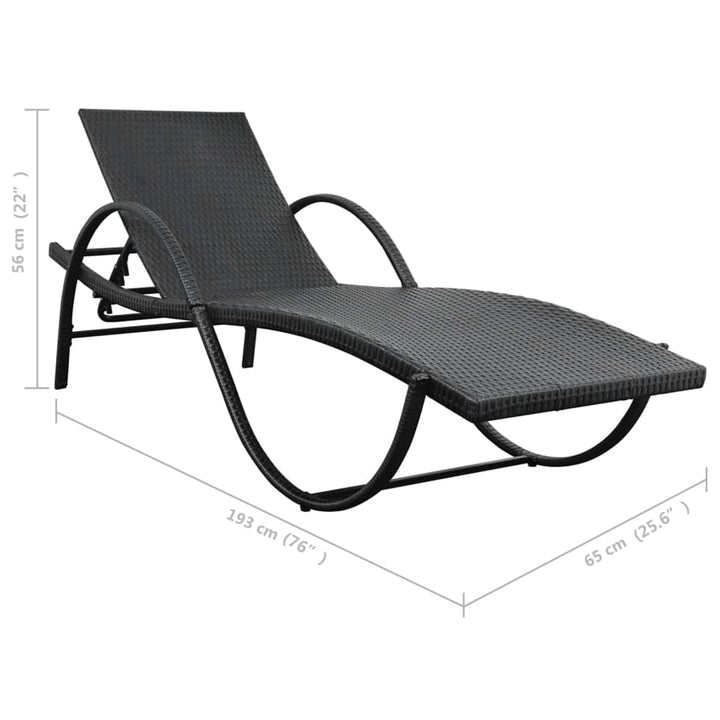 Solsäng Med Dyna &amp; Bord Konstrotting