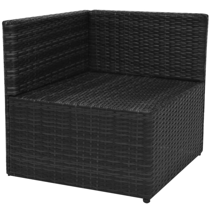 Loungegrupp För Trädgården Med Dynor 5 Delar Konstrotting