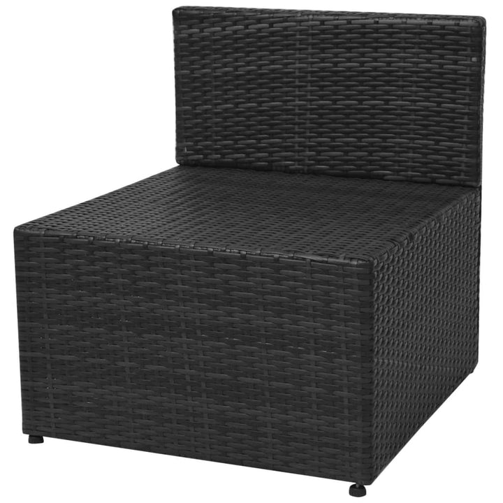 Loungegrupp För Trädgården Med Dynor 5 Delar Konstrotting