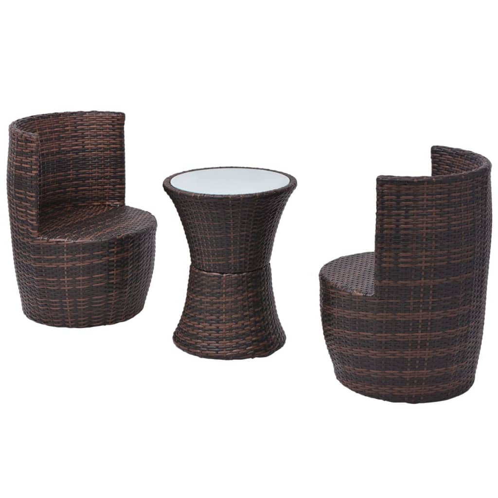 Caféset Med Dynor 3 Delar Konstrotting