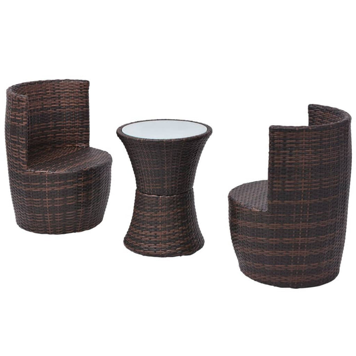 Caféset Med Dynor 3 Delar Konstrotting