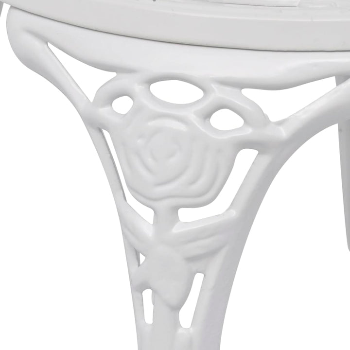 Caféstolar 2 St Gjuten Aluminium