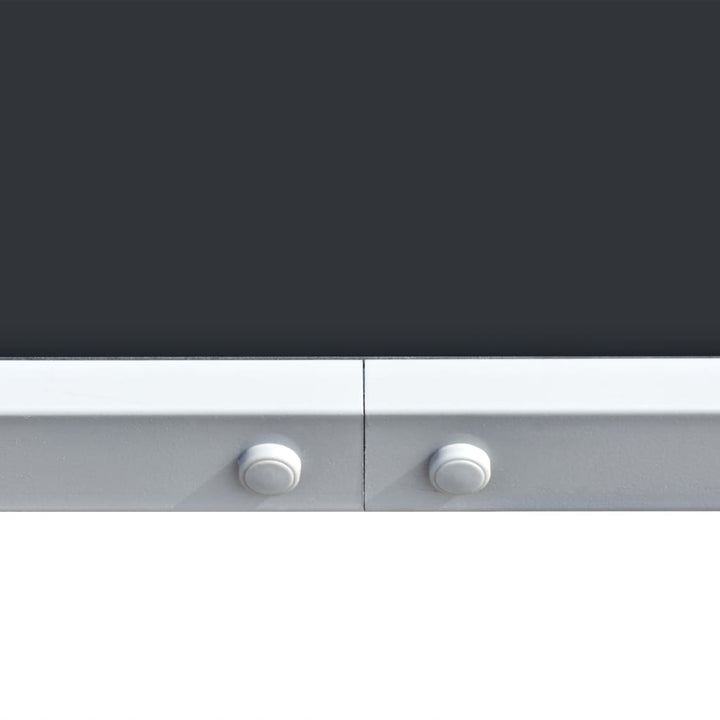 Trädgårdsbord 150X90X74 Cm Svart Stål