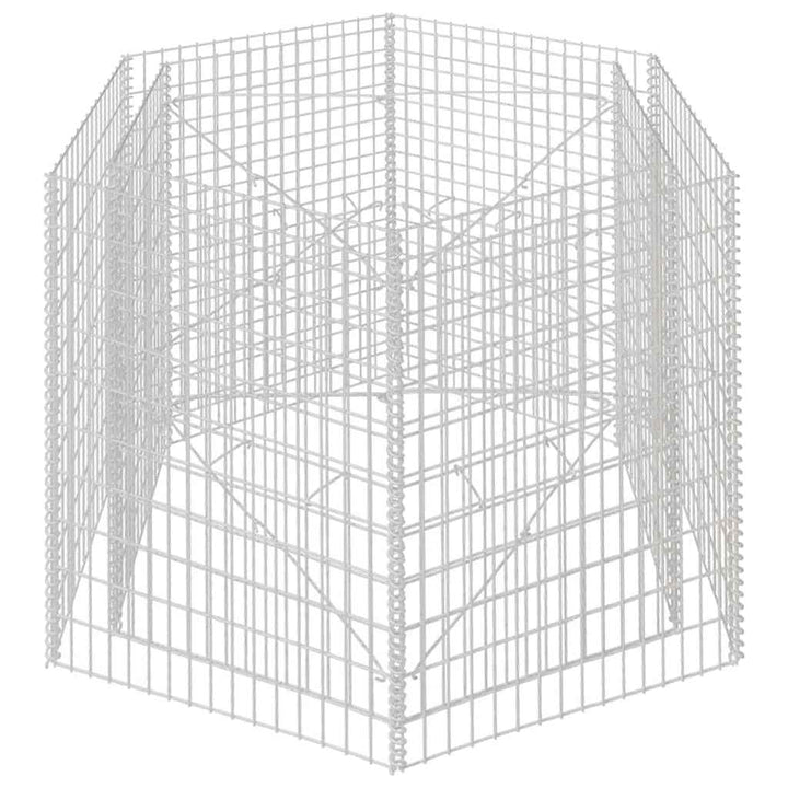 Hexagonal Planteringsgabion Upphöjd