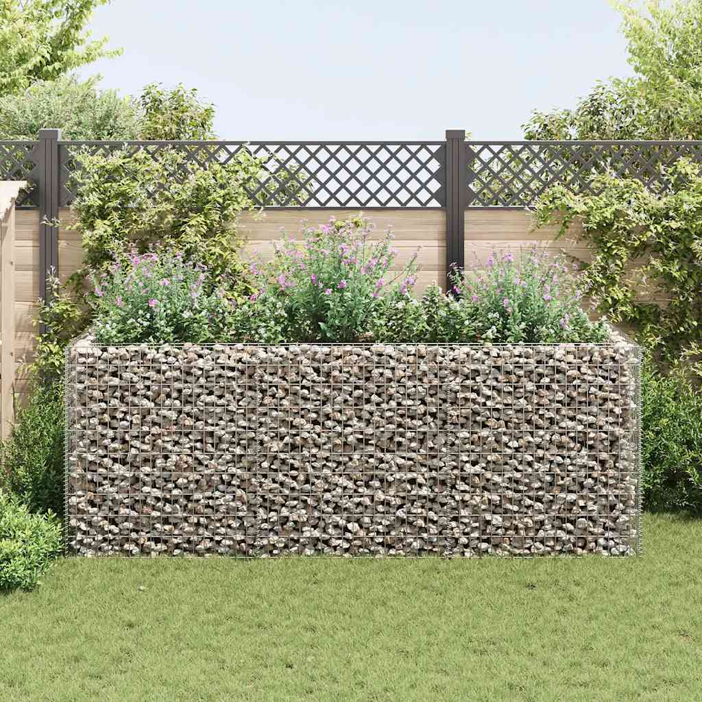 Planteringsgabion Upphöjd Stål