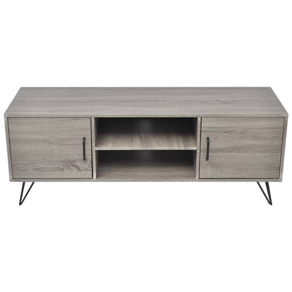 Tv-Bänk 120X40X45 Cm Grå