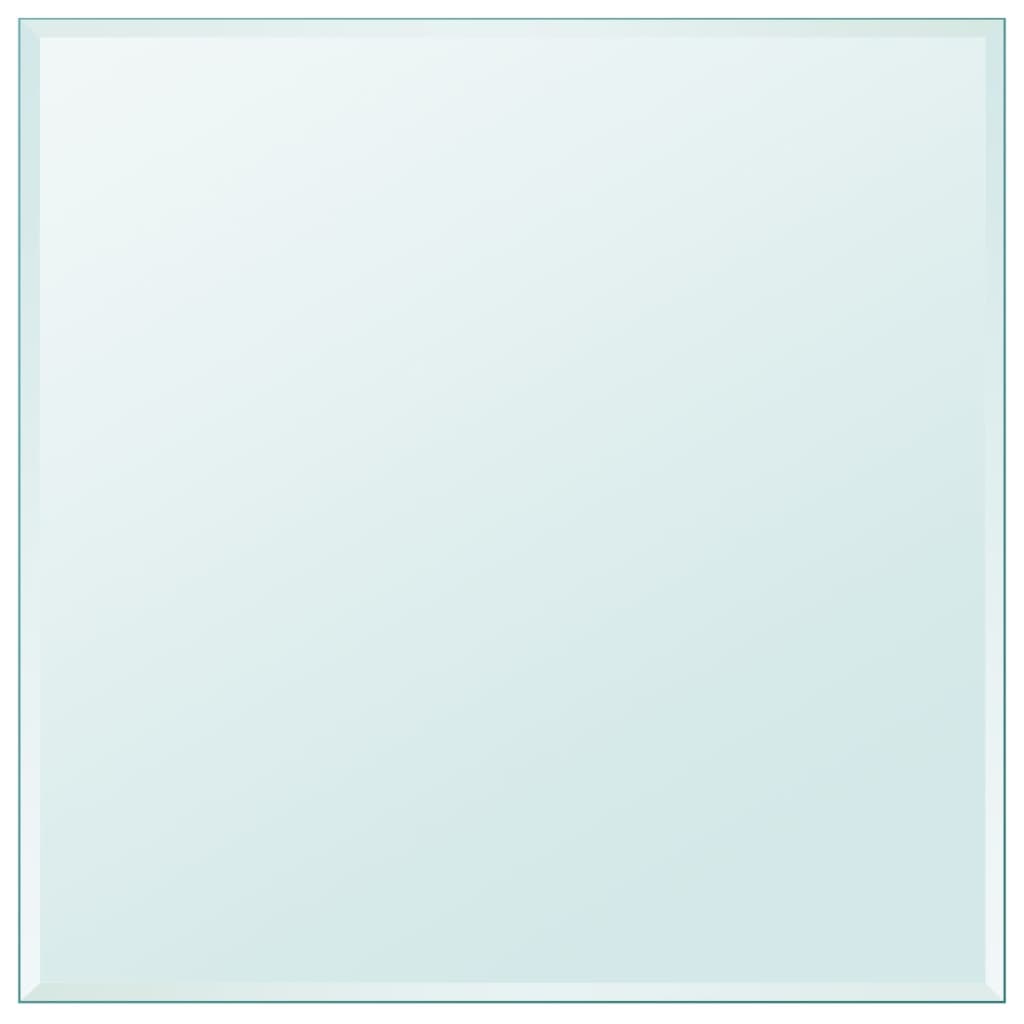 Bordsskiva Svart Ø90X1 Cm Härdat Glas Med Marmortextur