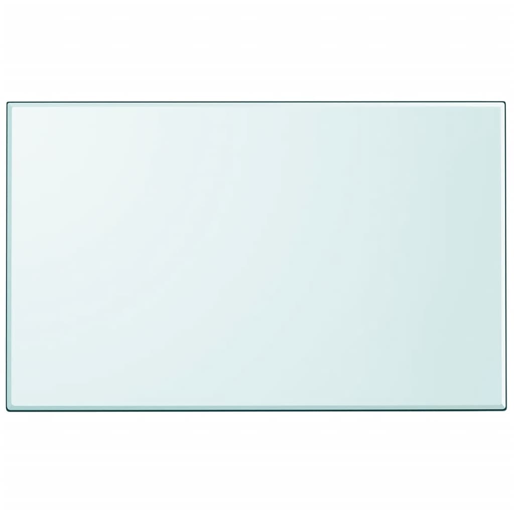 Bordsskiva Svart Ø90X1 Cm Härdat Glas Med Marmortextur