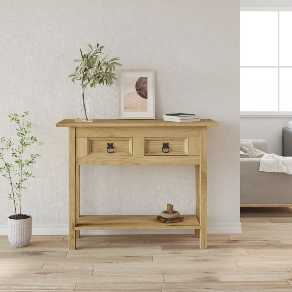 Konsolbord Mexikansk Coronastil Furu 93X34,5X73 Cm
