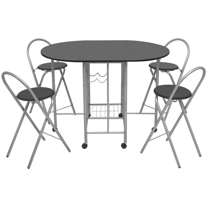 Vikbar Matgrupp 5 Delar Mdf
