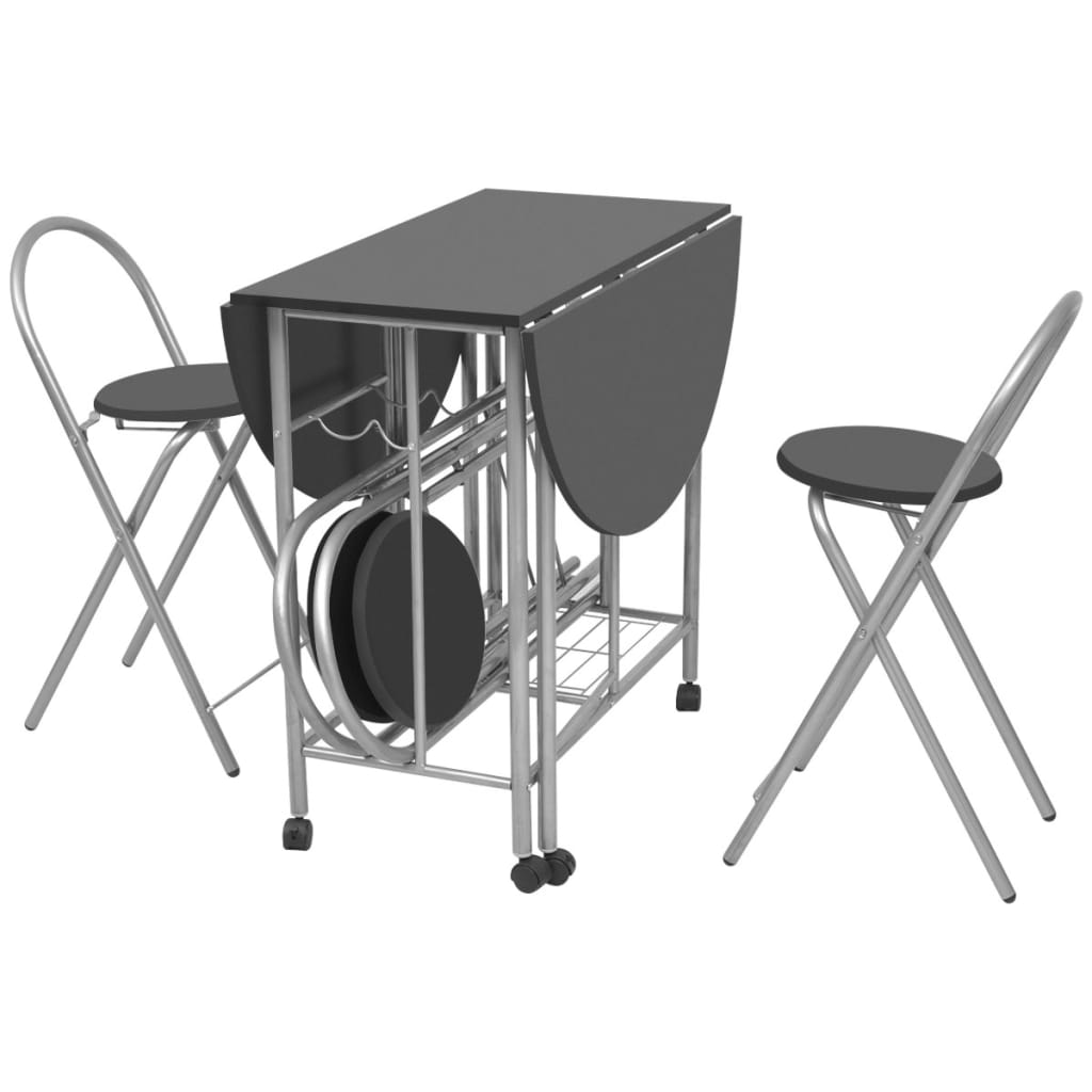 Vikbar Matgrupp 5 Delar Mdf