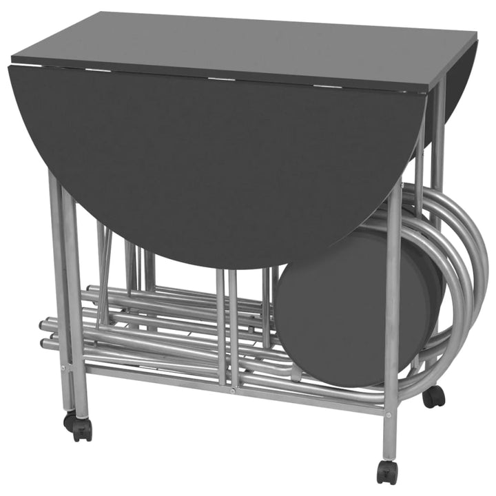 Vikbar Matgrupp 5 Delar Mdf