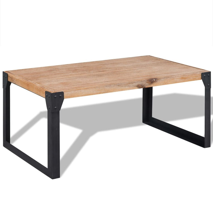 Soffbord Massivt Akaciaträ 100X60X45 Cm
