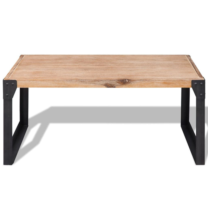 Soffbord Massivt Akaciaträ 100X60X45 Cm