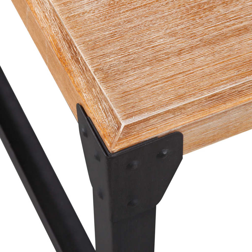 Soffbord Massivt Akaciaträ 100X60X45 Cm