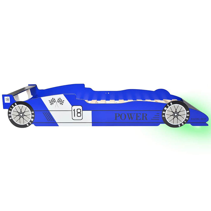 Led Barnsäng Racerbil 90X200 Cm