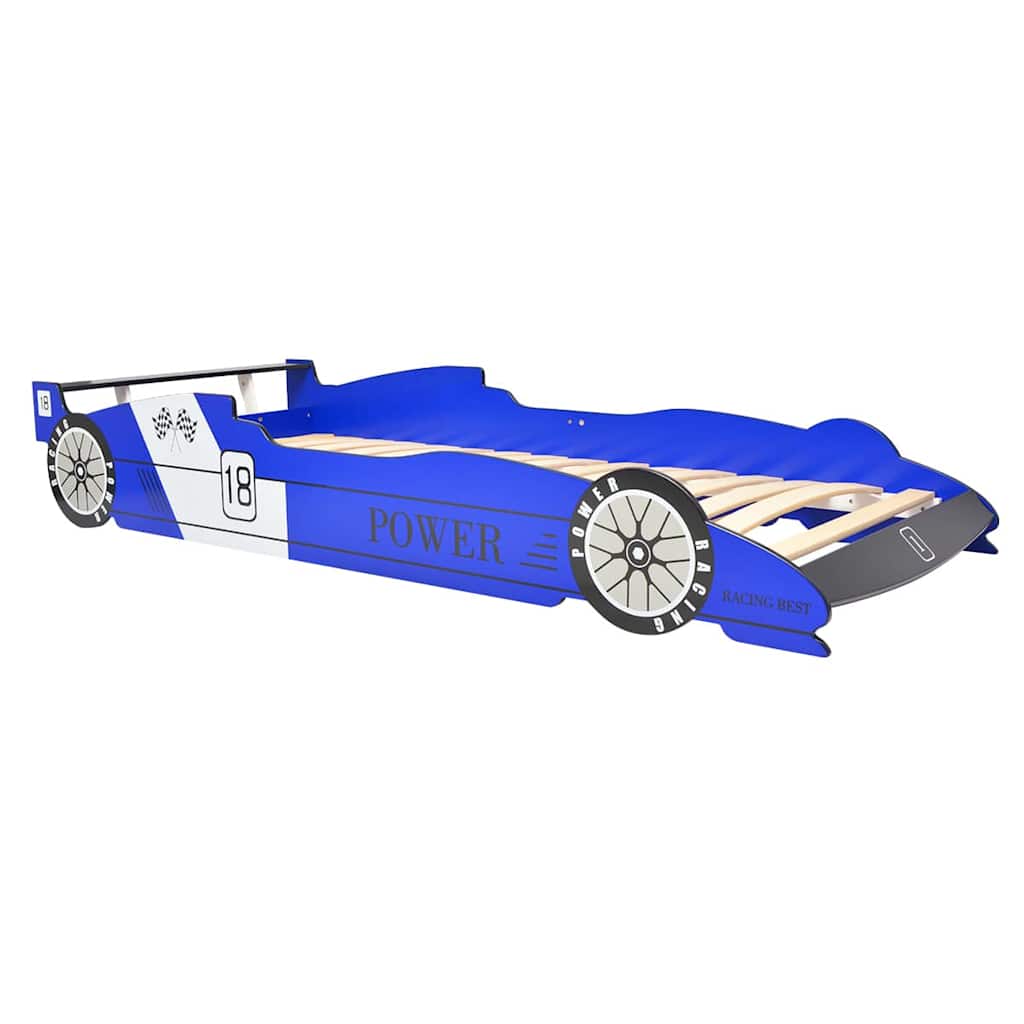 Led Barnsäng Racerbil 90X200 Cm