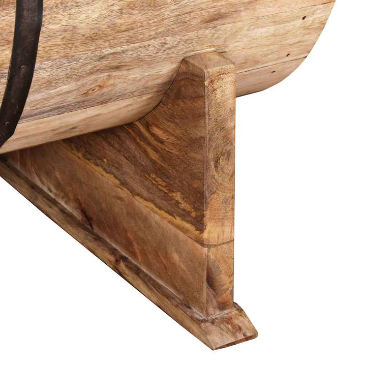 Soffbord I Massivt Mangoträ 88X50X40 Cm