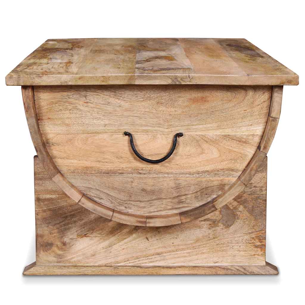 Soffbord I Massivt Mangoträ 88X50X40 Cm
