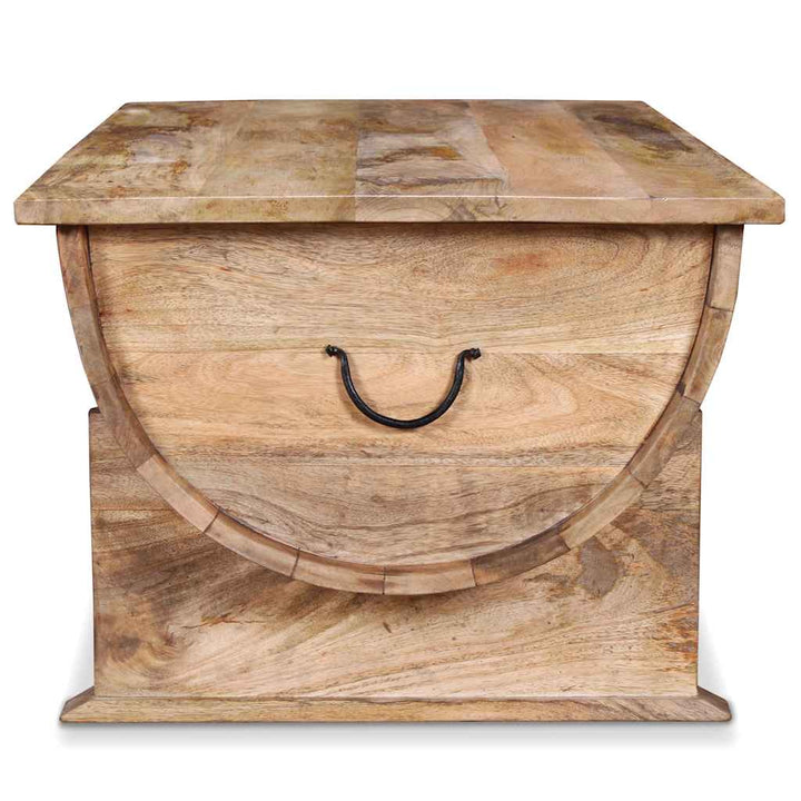Soffbord I Massivt Mangoträ 88X50X40 Cm