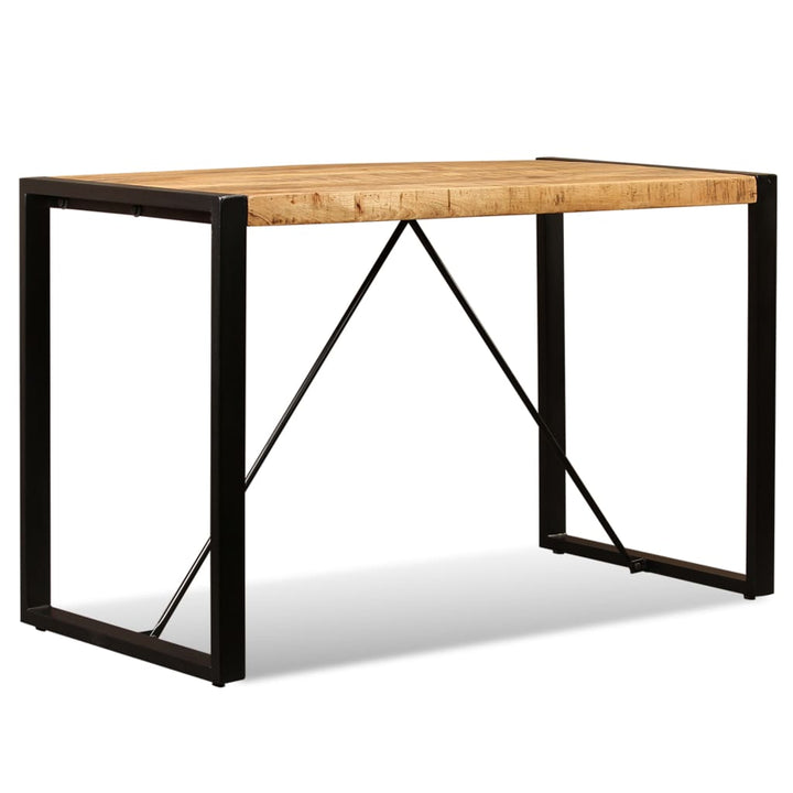 Matbord Massivt Grovt Mangoträ 120 Cm