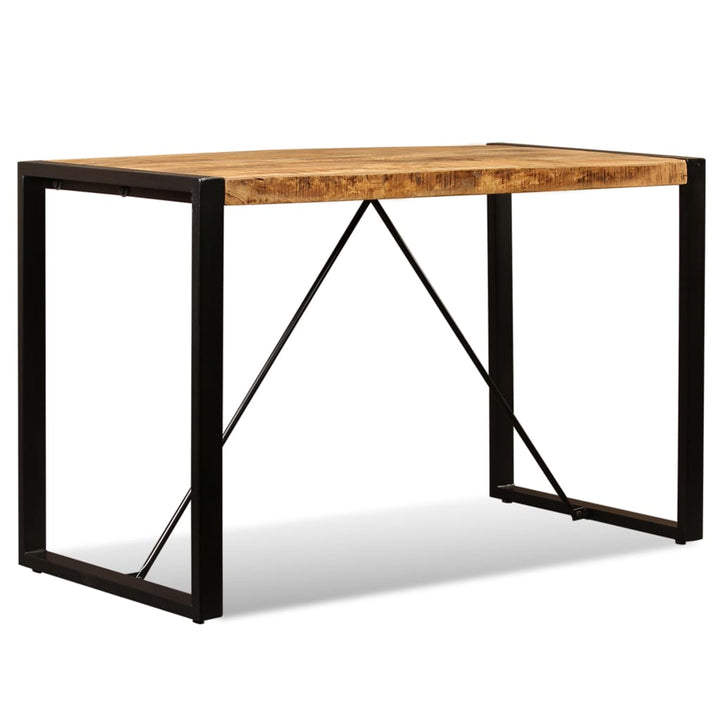 Matbord Massivt Grovt Mangoträ 120 Cm