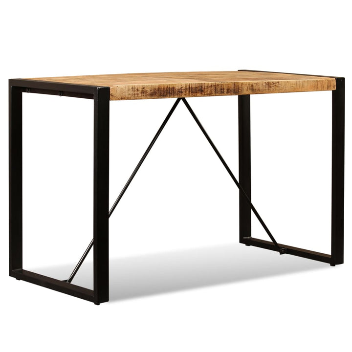 Matbord Massivt Grovt Mangoträ 120 Cm