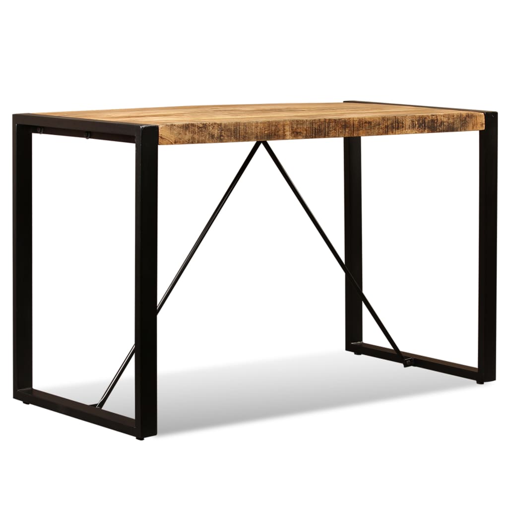 Matbord Massivt Grovt Mangoträ 120 Cm