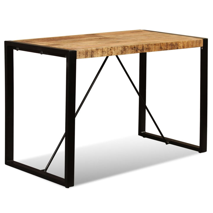 Matbord Massivt Grovt Mangoträ 120 Cm