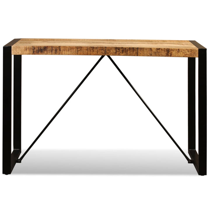 Matbord Massivt Grovt Mangoträ 120 Cm