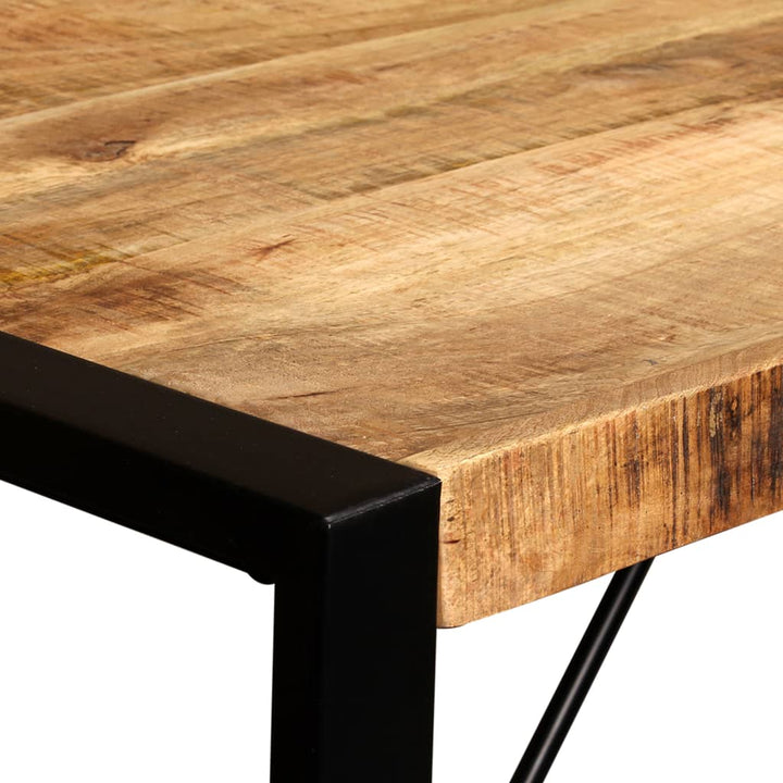 Matbord Massivt Grovt Mangoträ 120 Cm