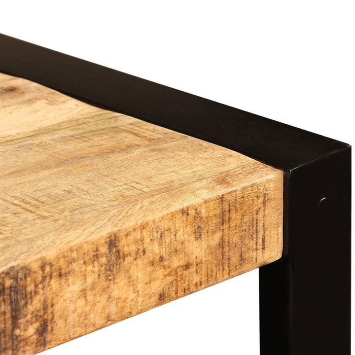 Matbord Massivt Grovt Mangoträ 120 Cm