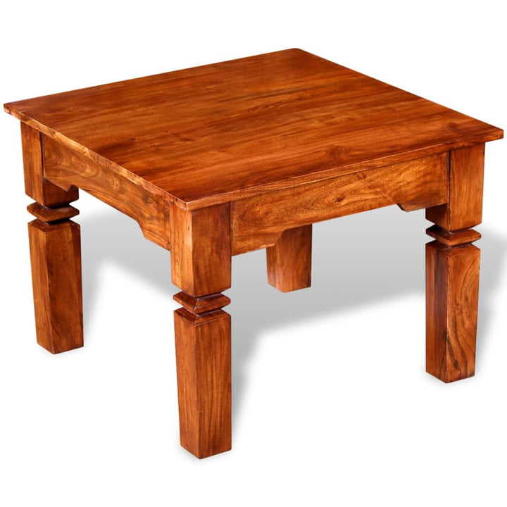 Soffbord Massivt Trä 60X60X45 Cm