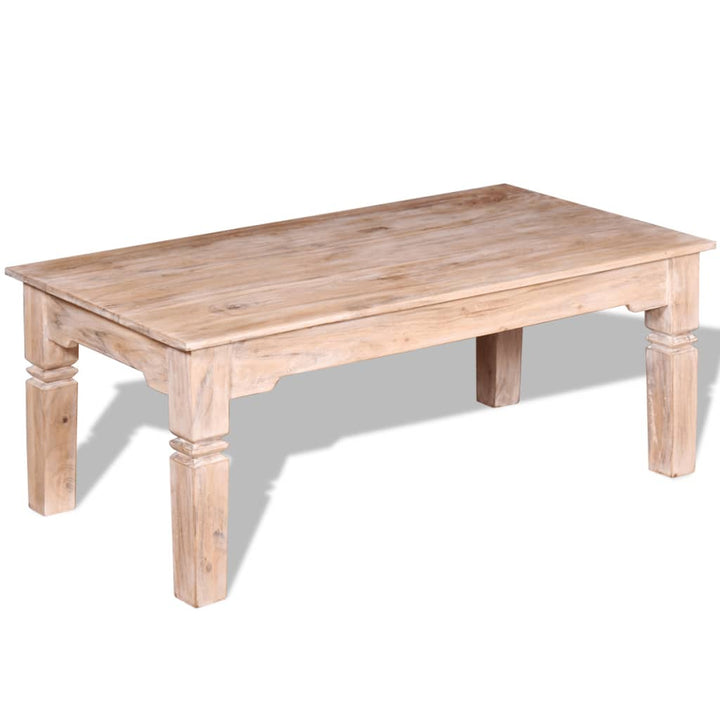 Soffbord Massivt Trä 60X60X45 Cm