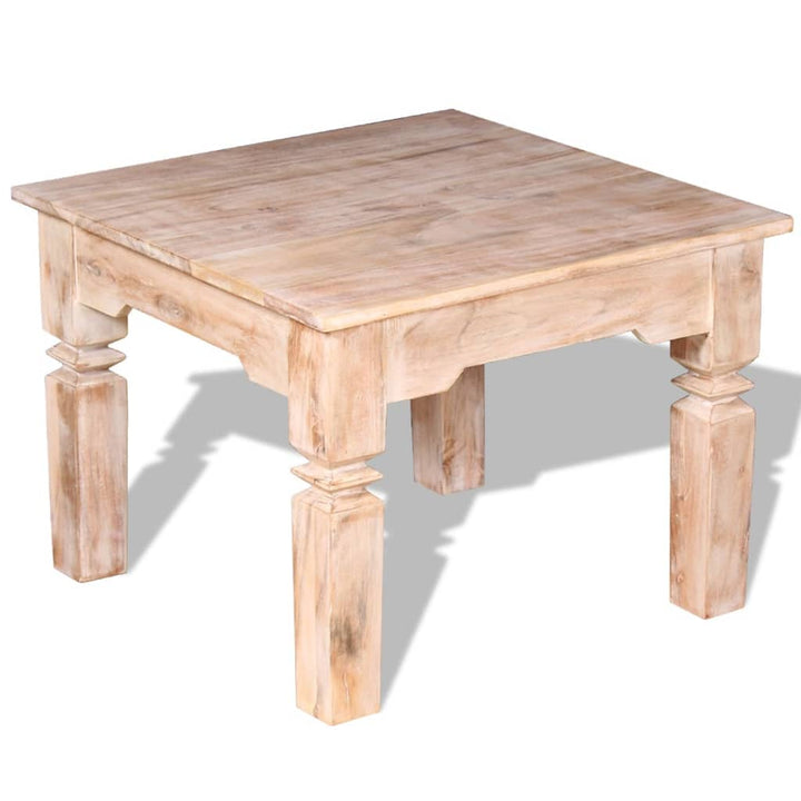 Soffbord Massivt Trä 60X60X45 Cm
