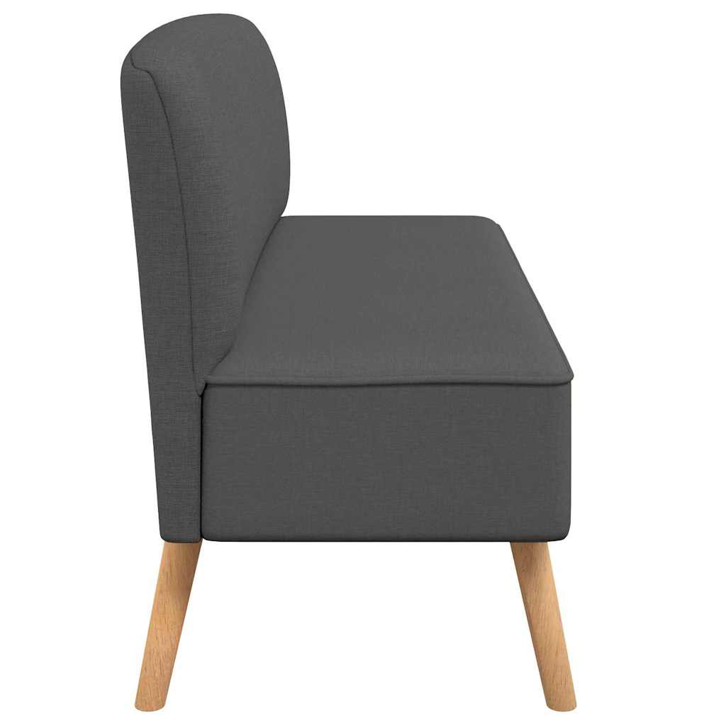 Soffa Tyg 117X55,5X77 Cm Mörkgrå