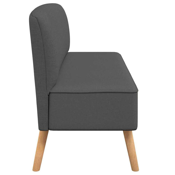 Soffa Tyg 117X55,5X77 Cm Mörkgrå