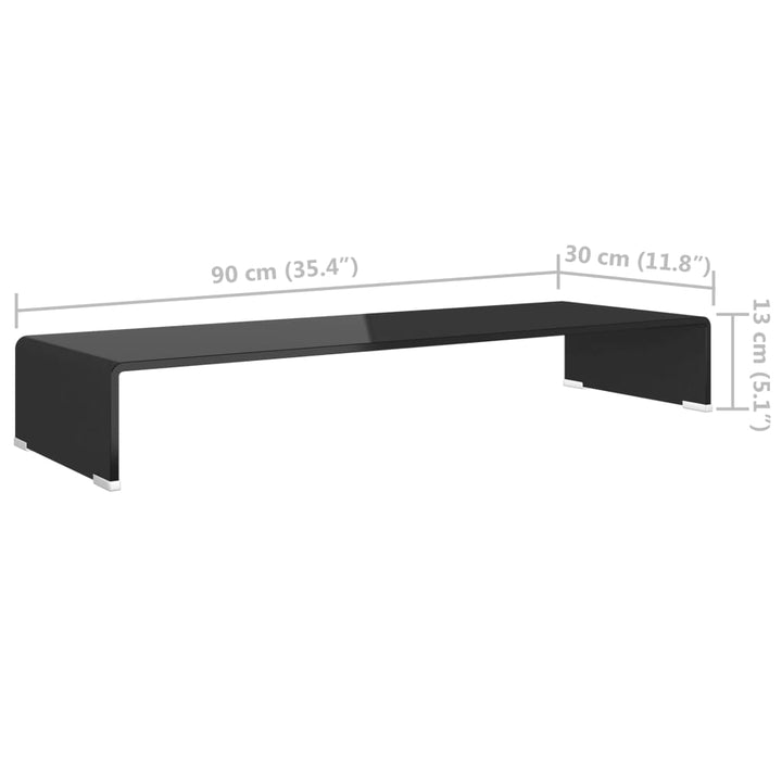 Tv-Bord Glas