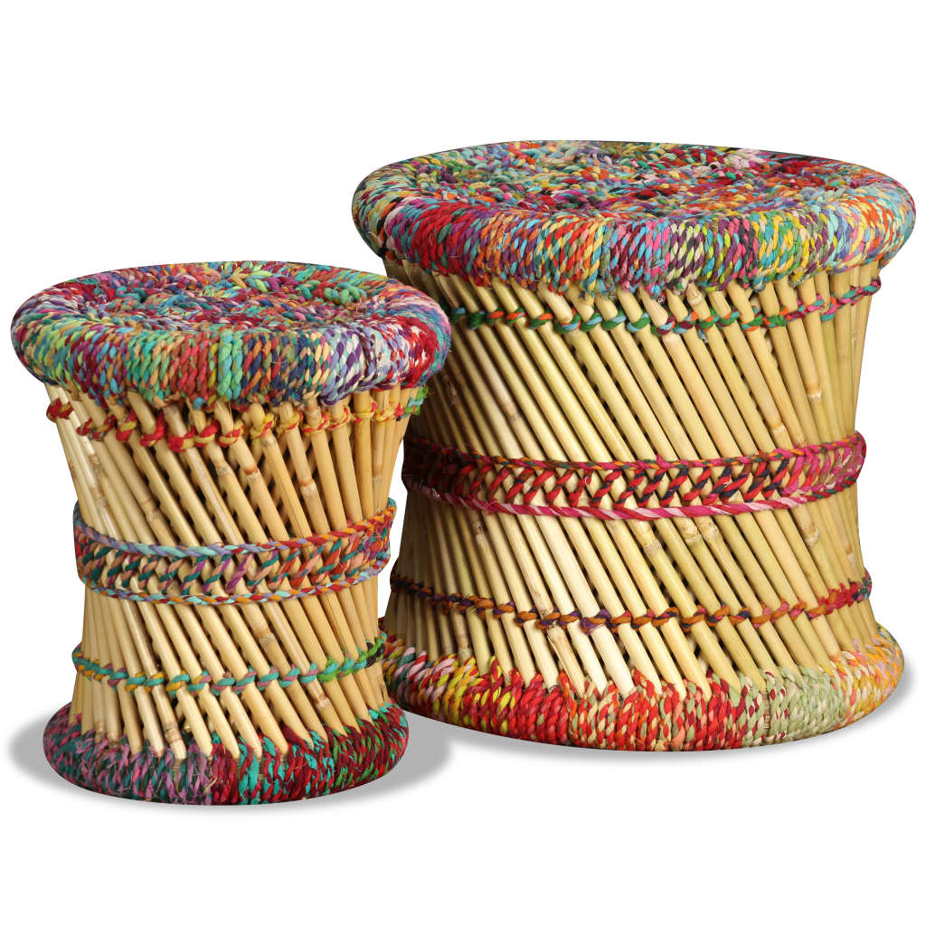 Pallar 2 St Bambu Och Jute