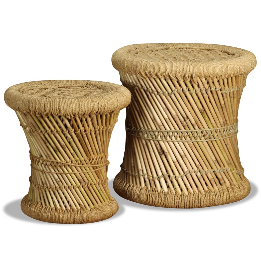 Pallar 2 St Bambu Och Jute