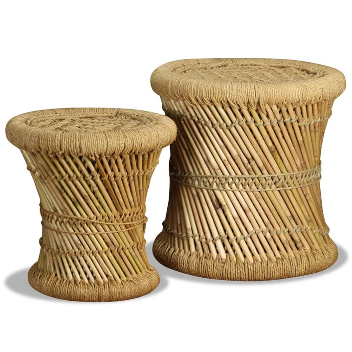 Pallar 2 St Bambu Och Jute